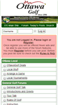 Mobile Screenshot of forum.ottawagolf.com